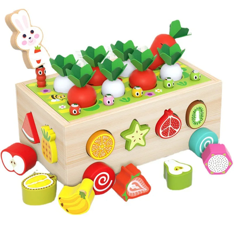 Montessori Holzspielzeug – Lern-Garten