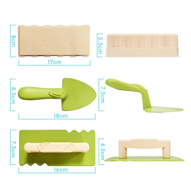 Kinder Maurerset – Kreatives Bauen für kleine Baumeister (3-teilig)