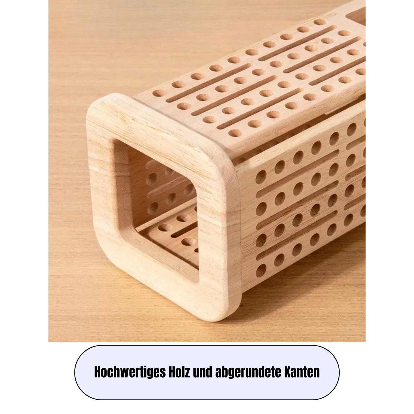 Montessori Holz-Geschicklichkeitsspiel – Familienspaß mit Lerneffekt!