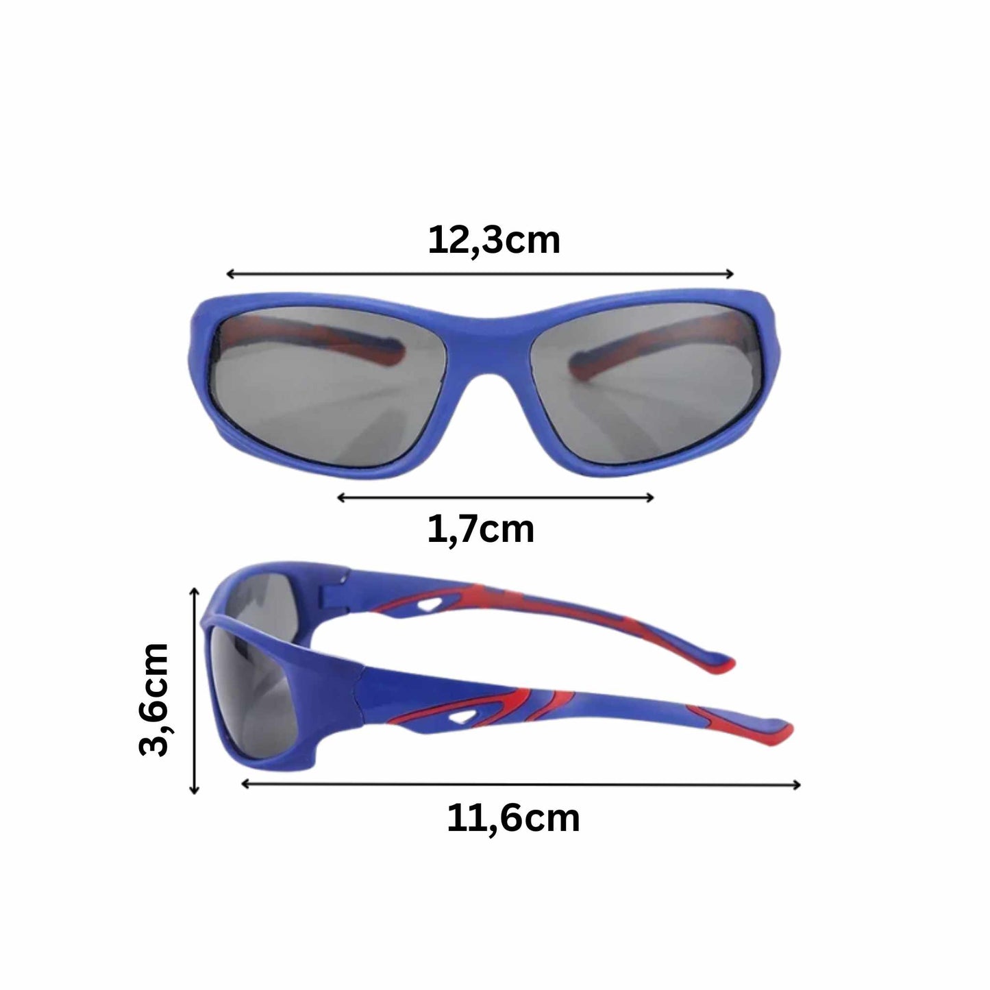 Kinder-Sonnenbrille mit UV-Schutz & Polarisationsgläsern – Stylisch & sicher für draußen!