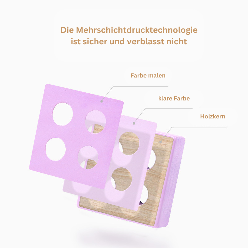 Montessori - Stapel - Puzzle