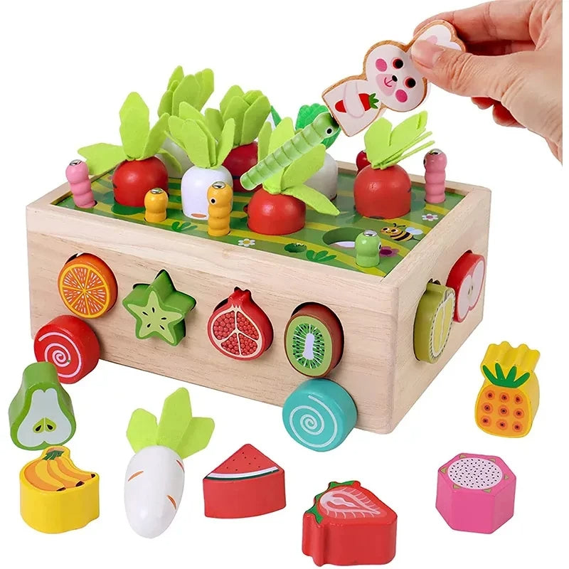 Montessori Holzspielzeug – Lern-Garten