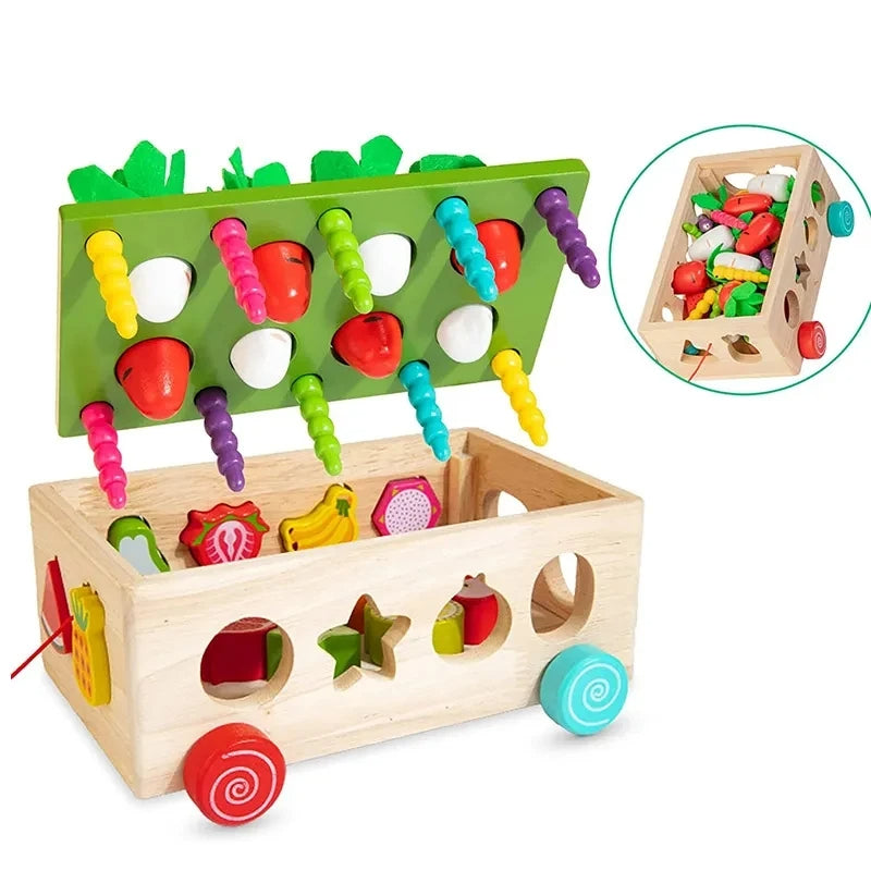 Montessori Holzspielzeug – Lern-Garten