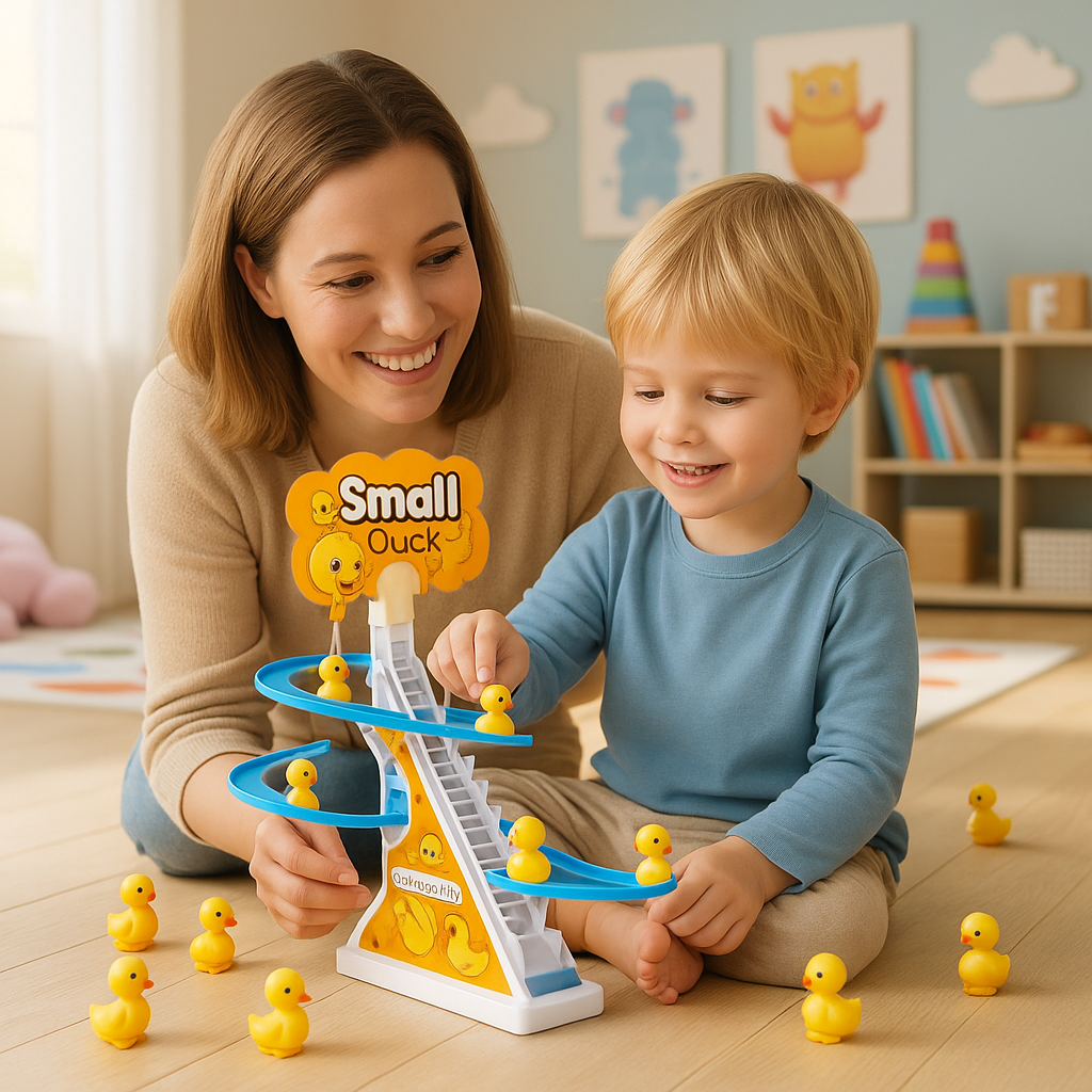 Die magische Kletterenten-Spielbahn für endlosen Spaß