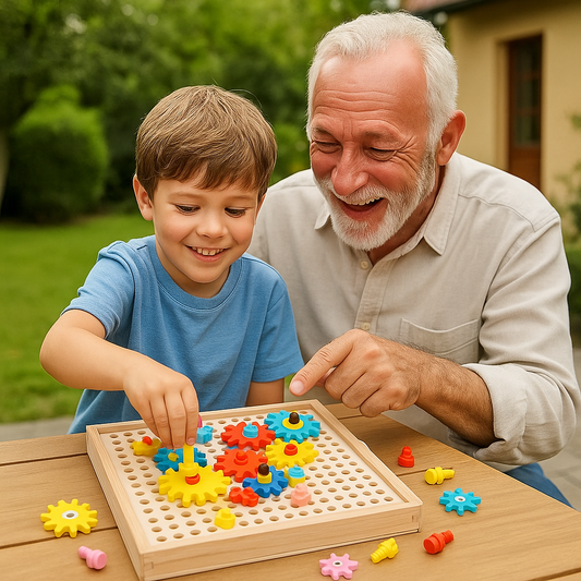 Kreatives Holz Zahnrad-Spielzeug