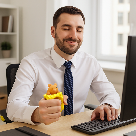 Lustiges Käse-Spielzeug mit springenden Mäusen – Anti-Stress