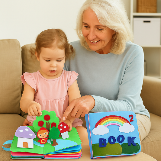 Montessori Lernbuch – 16 Interaktive Geschichten für Fantasie, Motorik & Kreativität