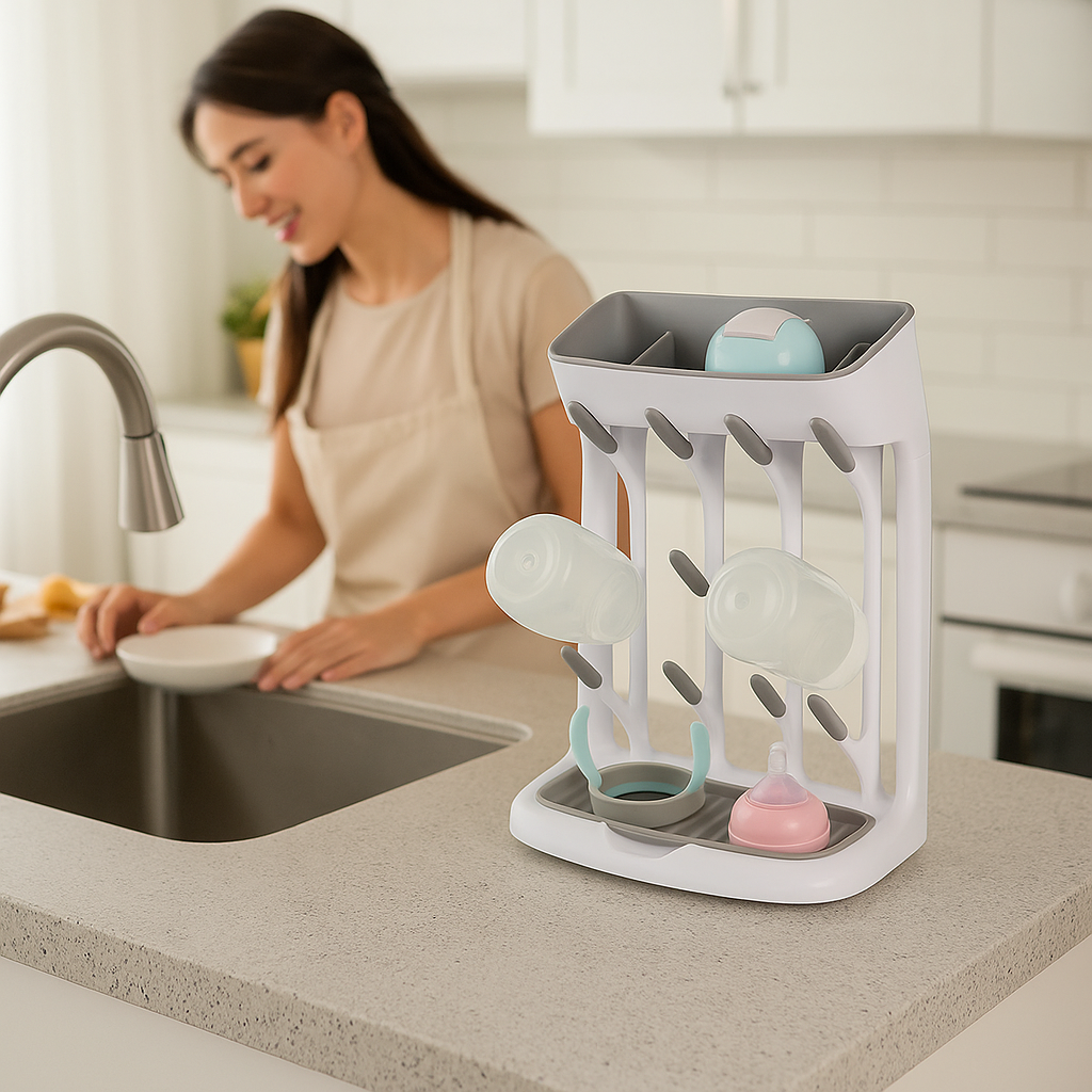 Premium Babyflaschen-Trockenständer