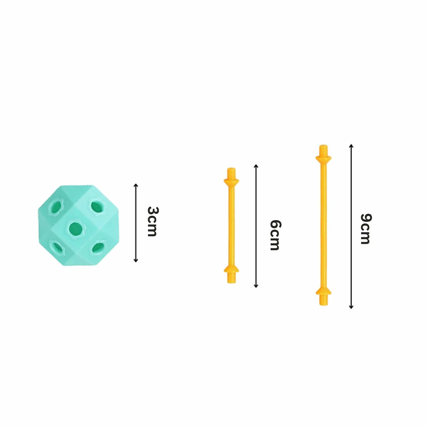 3D Geometrie-Baustein-Set – Kreativität und Lernen in einem!