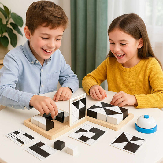 Montessori 3D Logikpuzzle - Battle Block