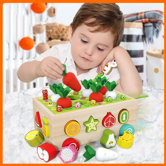 Montessori Holzspielzeug – Lern-Garten